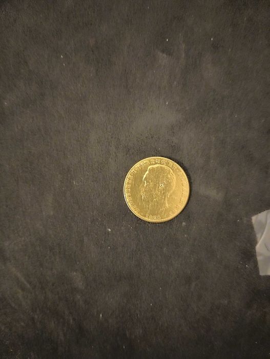 Moeda em ouro monarquia 2000 Reis D. luís 1865.