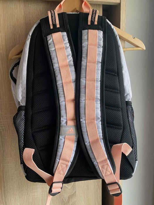 Plecak Adidas Ultimate ID Backpack – szaro-łososiowy