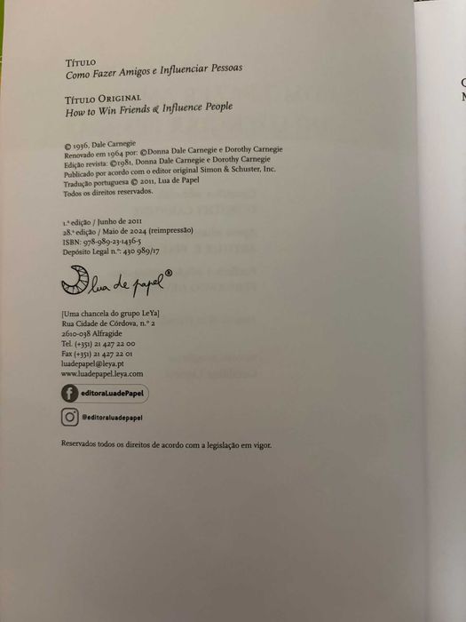 Como Fazer Amigos e Influenciar Pessoas, Dale Carnegie