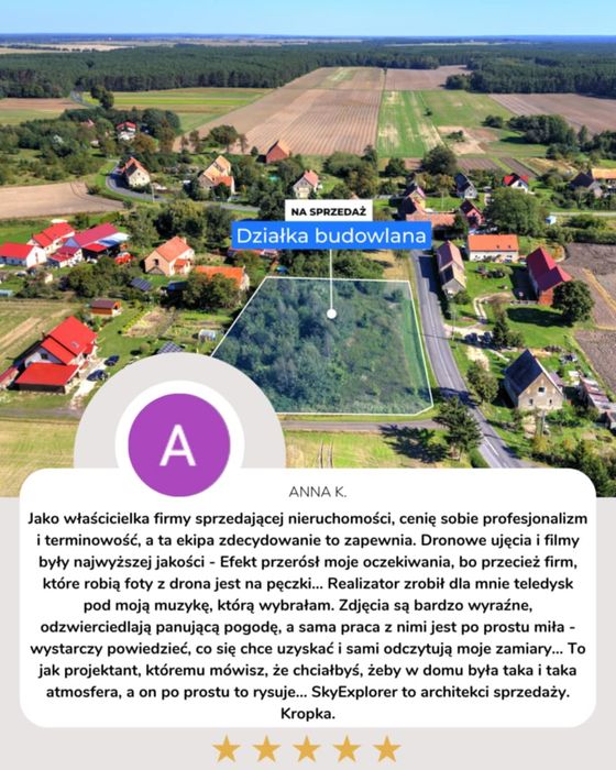 Fotografia i filmy z drona / Usługi dronem