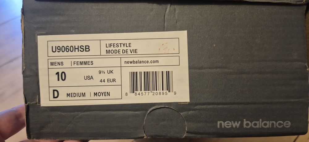 Nowe New Balance U9060HSB rozm. 44
