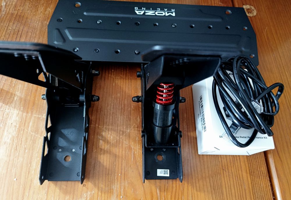 Pedais MOZA SR-P Lite + brake performance kit