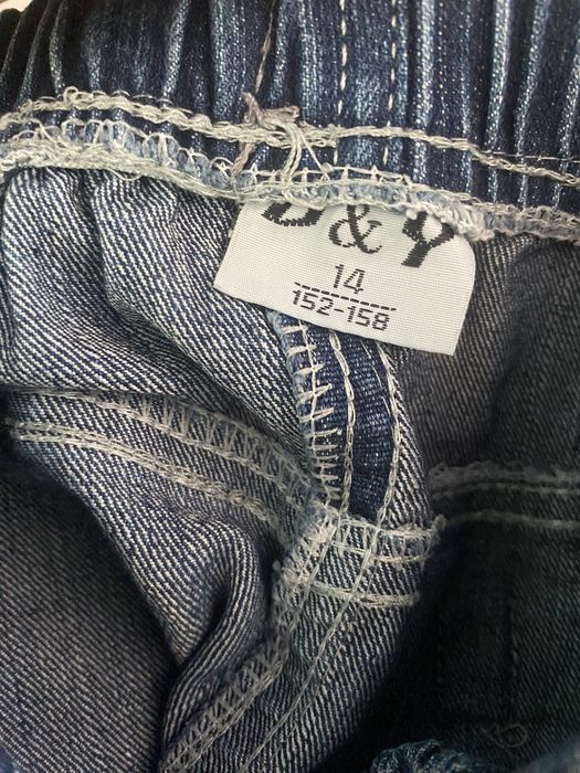 темно синие джинсы y2k стиль с вышивкой