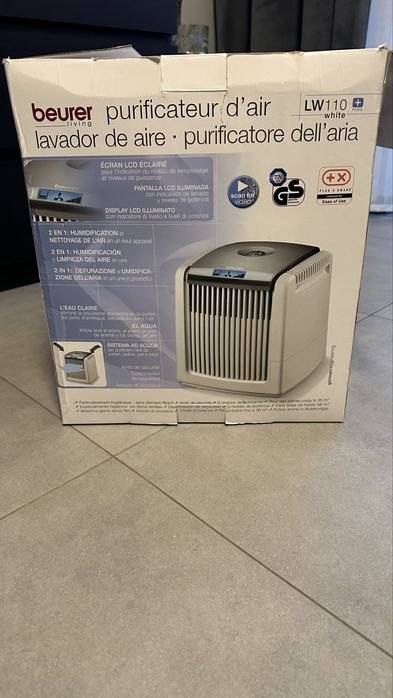 Nawilżacz i oczyszczacz powietrza bauer lw110