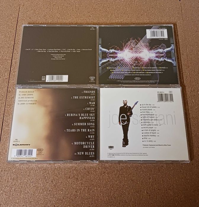 JOE SATRIANI / Discografia