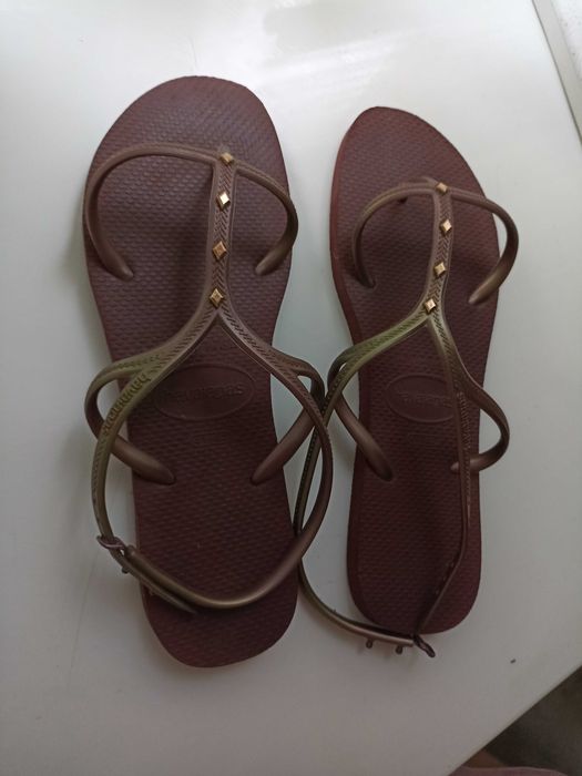Havaianas Allure Maxi Grape Wine в'єтнамки, босоніжки