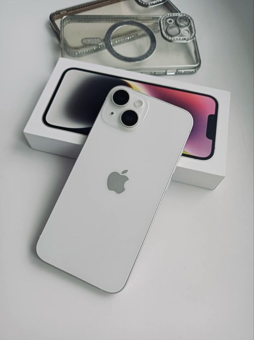 Iphone 14 biały z pudełkiem