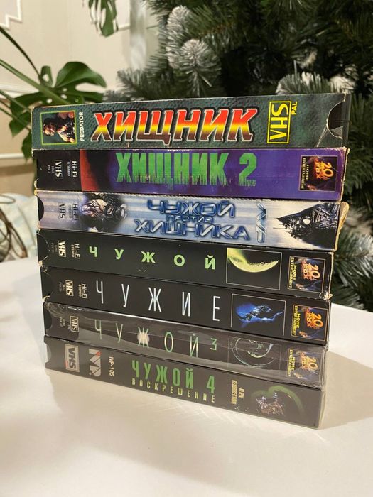 Продам відеокасети культових кінофраншиз, видеокассеты, VHS