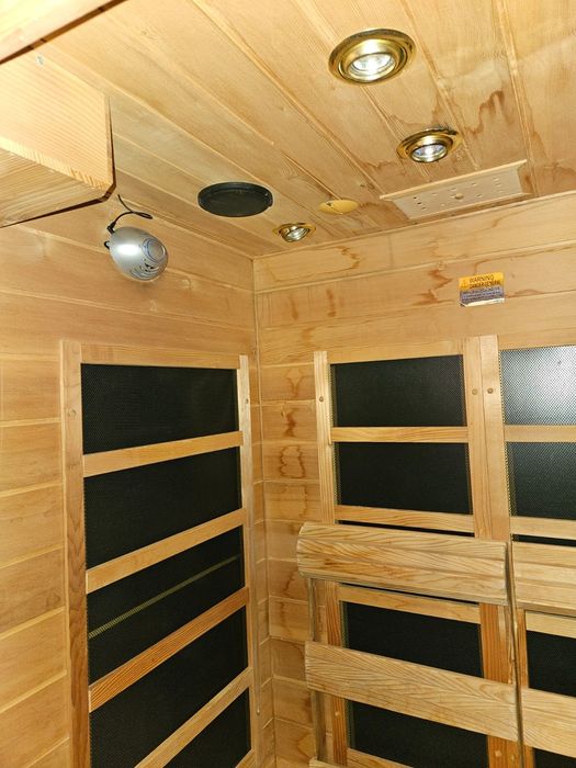 sauna a funcionar