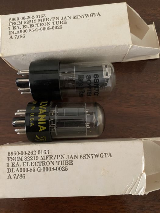 Valvulas para amplificador e pre amplificador