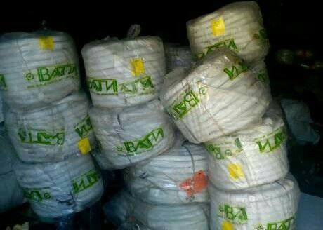 Шнур асбестовый асбошнур набивка сальниковая графитовая жировая