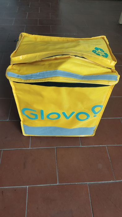 Mochila térmica para estafeta, nova, sem uso