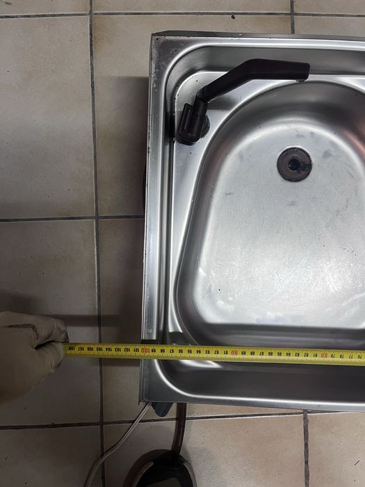 Lavatorio + fogao Autocaravana INOX