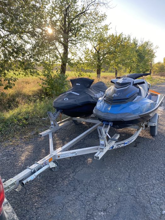 Лафет алюмінієвий Triton USA, для двох гідроциклі