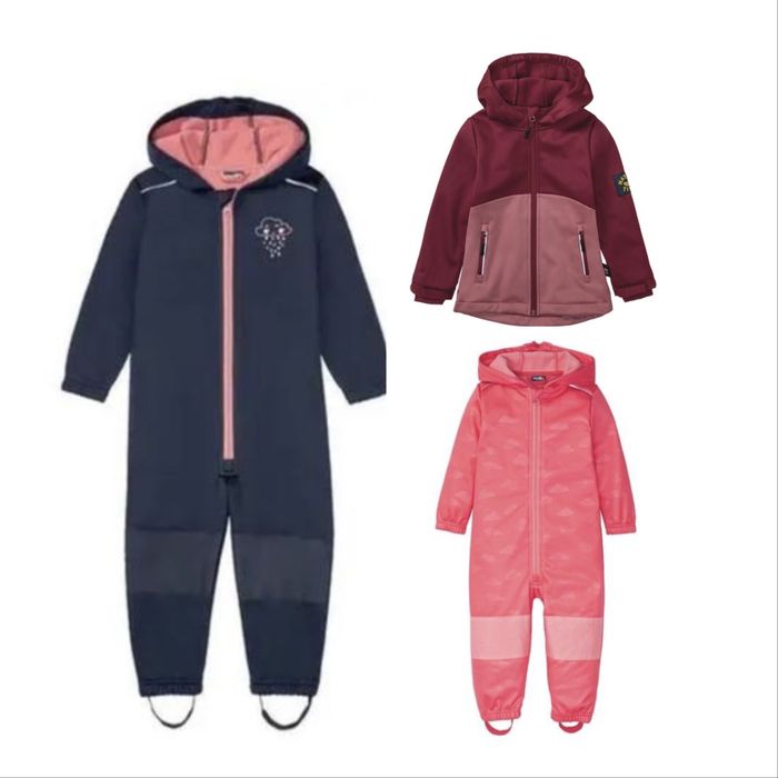 Softshell куртка 98/104 комбинезон 110/116 LUPILU софтшел дождевик комбінезон дощовик грязепруф