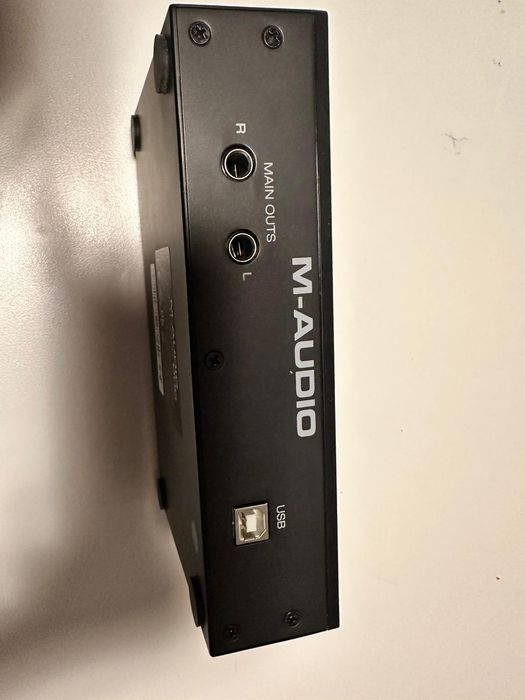 M-audio m-track duo karta interfejs dj audio