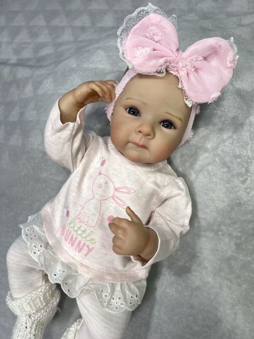Вінілова лялька кукла Реборн 47 см