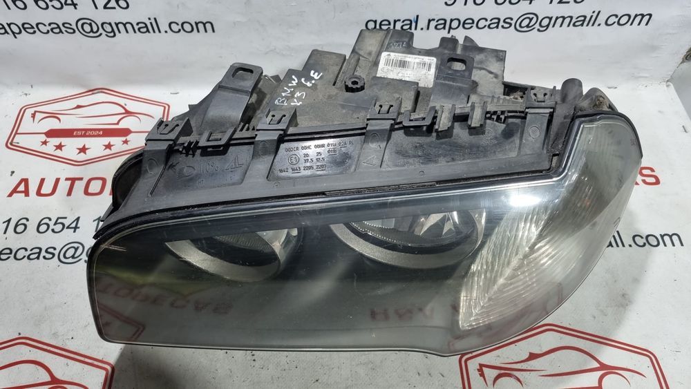 Ótica Farol Frente Frontal Esquerda BMW X3 2008 0301235201 Original