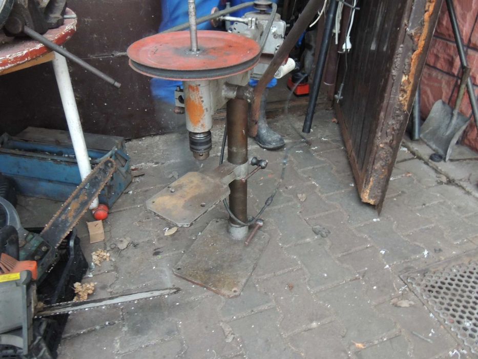 Wiertarka Stołowa Masywna Silnik 230/400