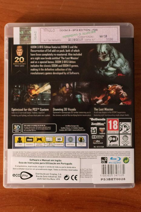 Doom 3: BFG Edition (PlayStation 3)