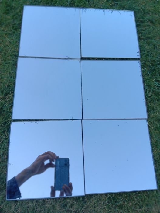 плитка зеркальная 20х20 см.