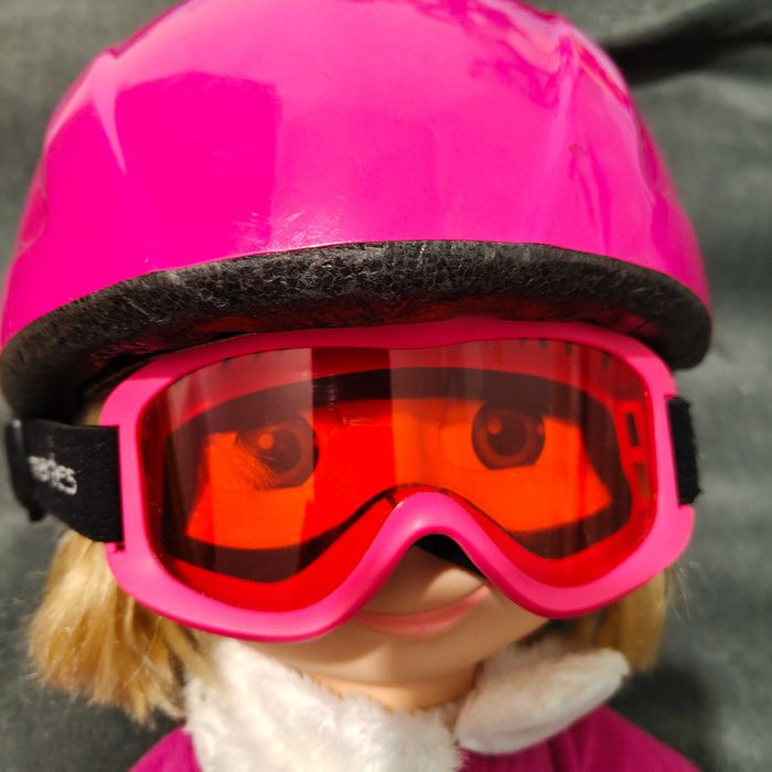 Kask narciarski dla dziewczynki