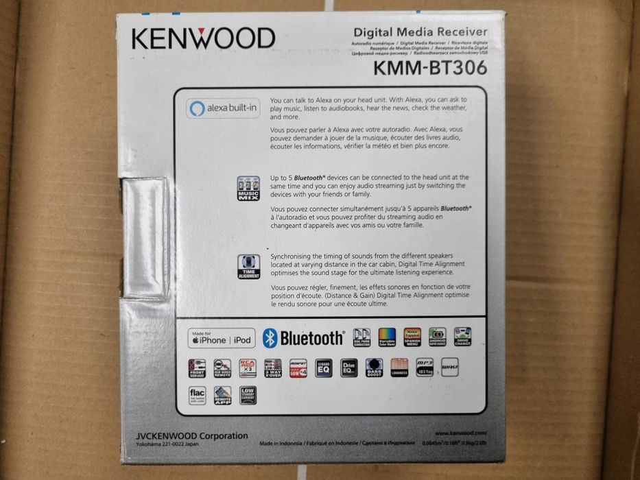 Auto radio kenwood BT306