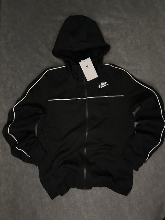 Czarna Bluza Zip Nike | S