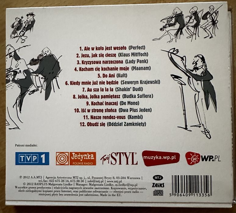 CD Robert Janowski osiemdziesiąte.pl z autografem