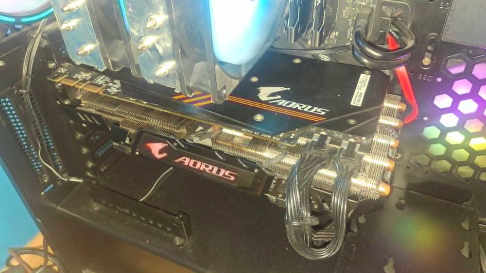 Karta Graficzna gtx 1080 Aorus 8GB WindForce