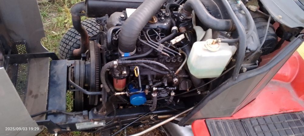 Kosiarka samojezdna traktorek z koszem Yanmar LD18 diesel hydrostat