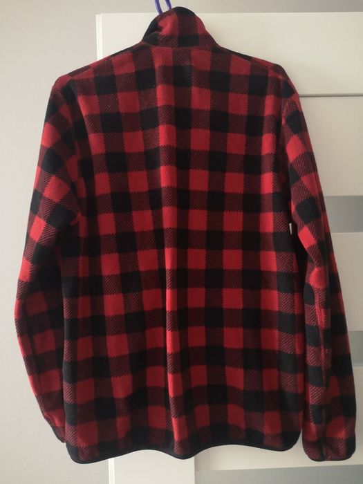 Polar męski w kratę Uniqlo rozmiar S