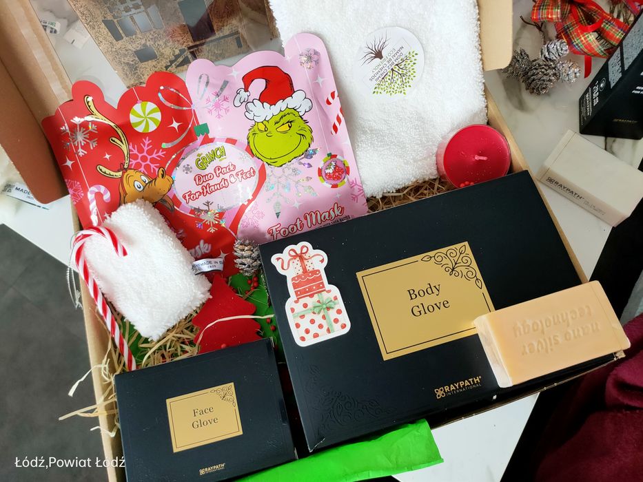 Rekawica Body glove  mydełko Face Glove Raypath na Święta