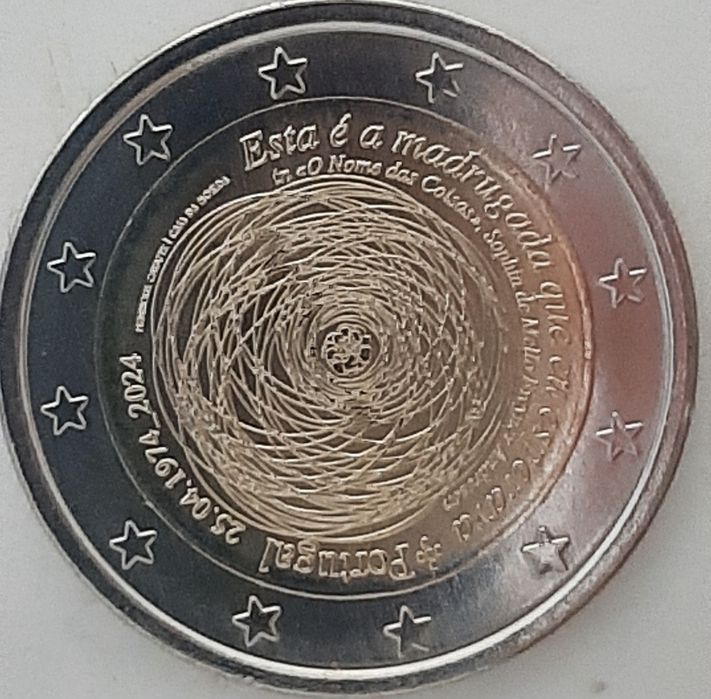 2€ revolução do 25 de abril UNC