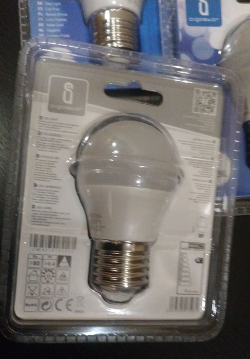 Lâmpada LED E27 4w 6400K 360º 340Lm (NOVO)