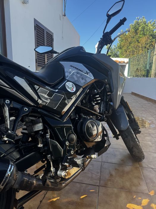 Sym n hx 125cc preta