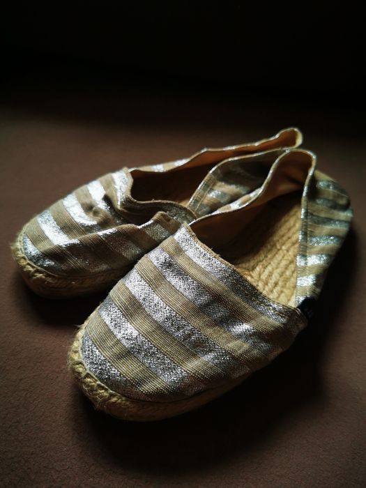 Espadryle nowe ze słomiana podeszwa 36