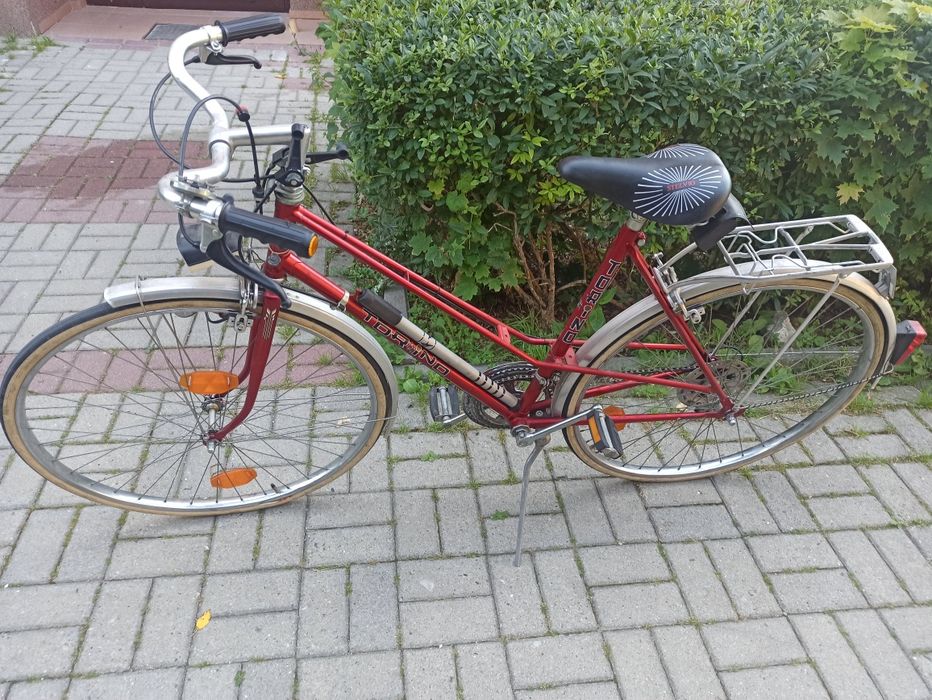 Rower , damka, retro, kola 27x1 1/4