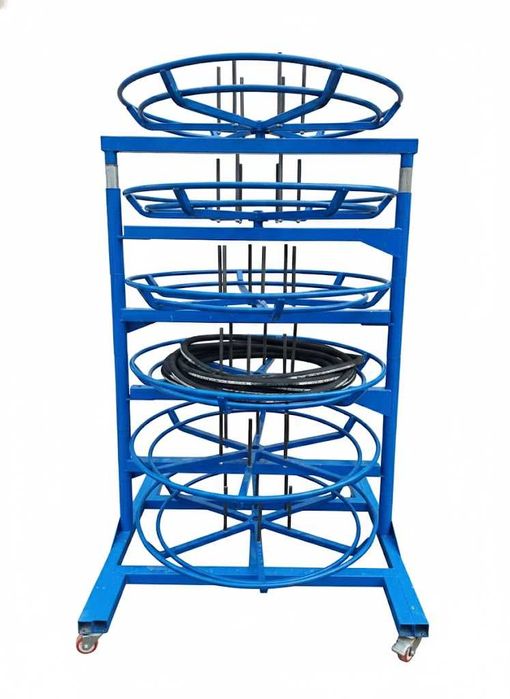 Stojak na węże hydrauliczne - 6 półek