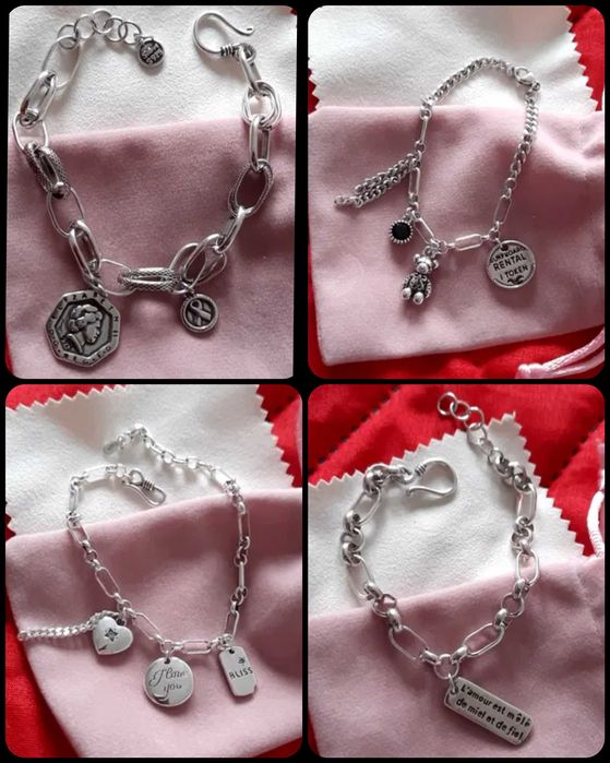 PULSEIRAS prata S925