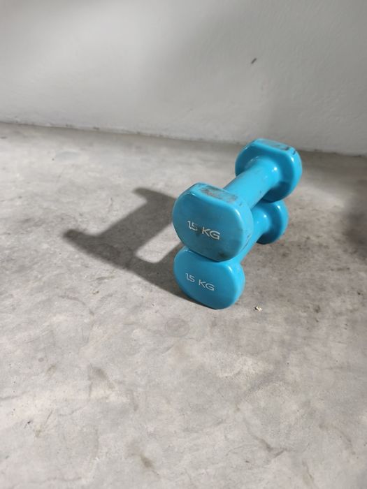 Conjunto de 2 Halteres Domyos (2 x 1,5 KG)