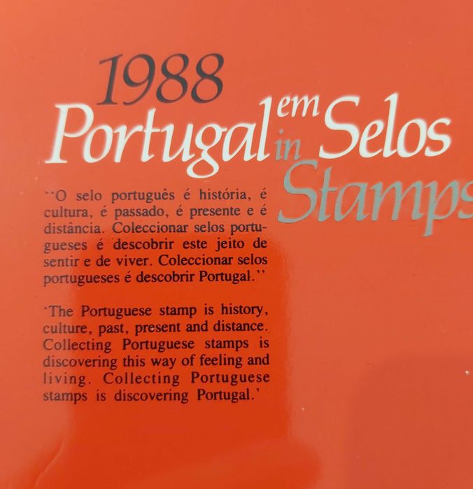 Livro Portugal em Selos ano 1988