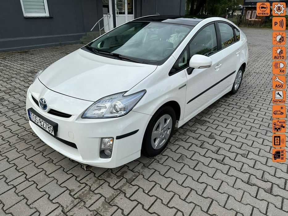 Toyota Prius 1.8 hybryda, Pełny Serwis Aso Toyota, Stan idealny.