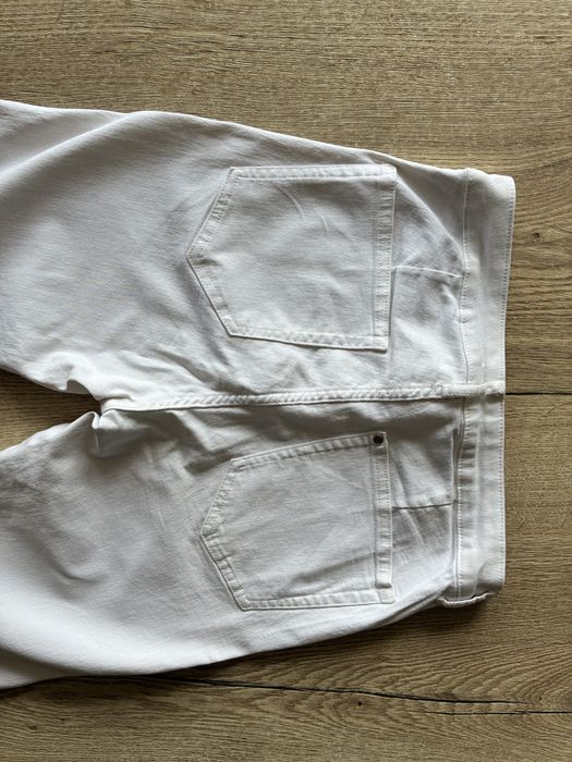 Nowe spodnie białe skinny jeans h&m 38 high waist wysoki stan