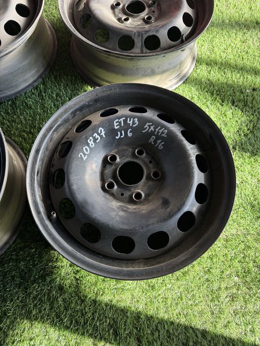 Диски R16 5x112 ET43 6JJ audi volkswagen skoda