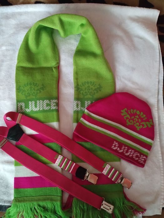 Шапка, шарф та підтяжки  DJUICE