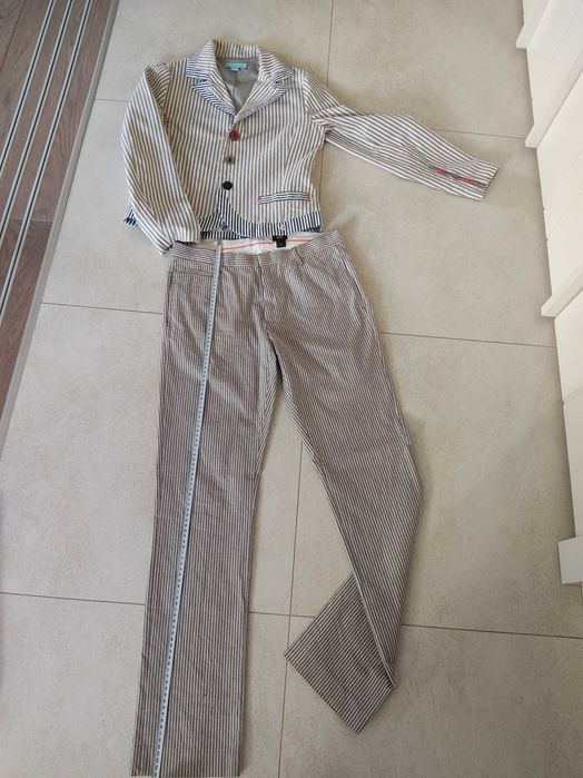 Damskie letnie spodnie H&M rozm 40