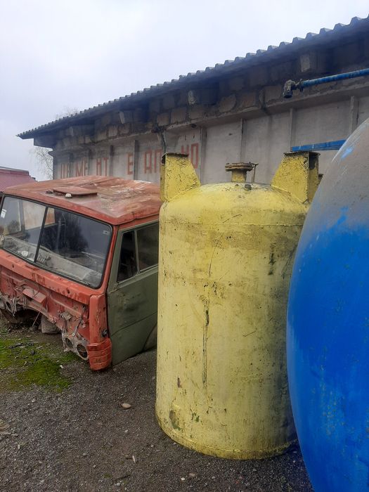 Чан бочка ємність нержавійка асенізатор біметал