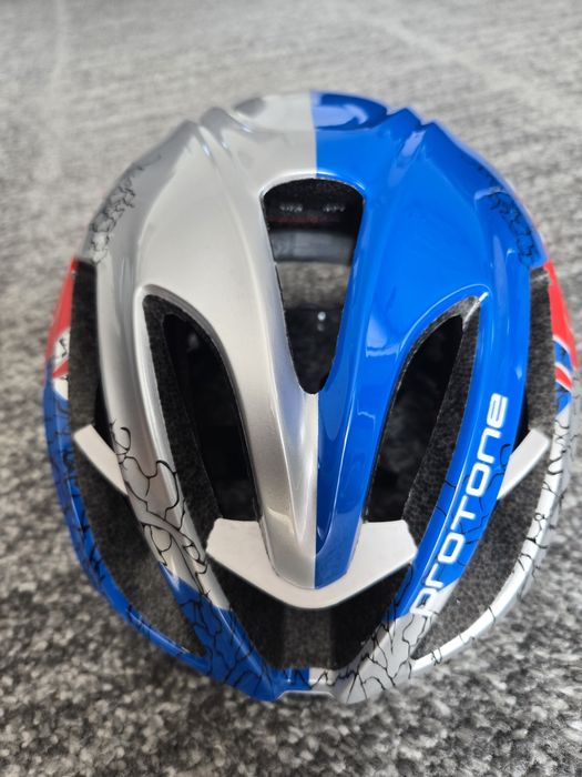 Kask Protone Red Bull Roz M 52-58cm Rowerowy Szosowy MTB