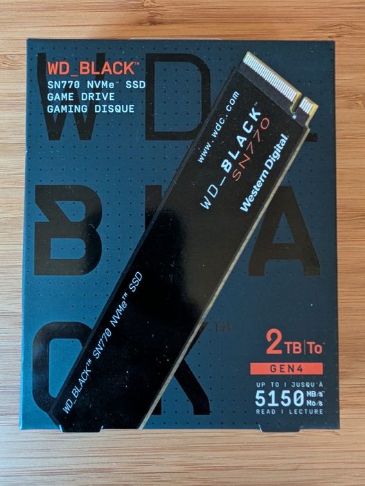 [GARANTIA] WD_Black SN770 NVMe 2TB PCIe Gen4 M.2